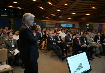 Diretor-presidente da Pré-Sal Petróleo em apresentação no 2º Fórum Técnico