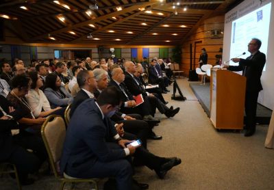 Ministro de Minas e Energia, Bento Albuquerque, em apresentação do Fórum Técnico Pré-Sal Petróleo